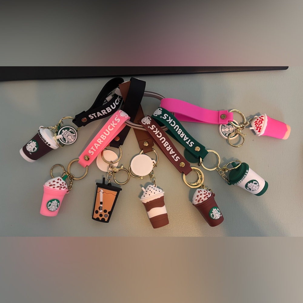 NEW Starbucks Keychains for Sale!